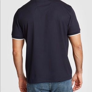 Nautica Mens Classic Fit Preformance Pollo Sleeves